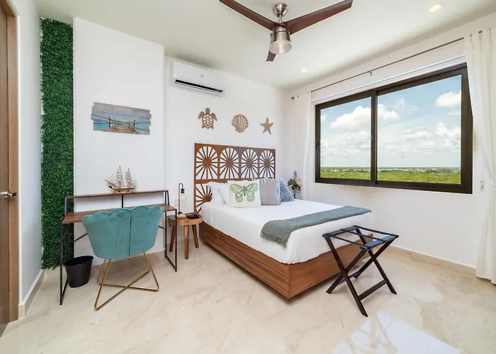 Luxury Condo, 2br, Fast Internet, Akul * Playa del Carmen